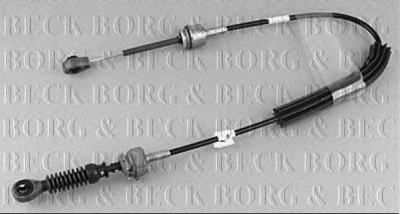 BORG & BECK bkg1024 -  Трос, ступенчатая коробка передач